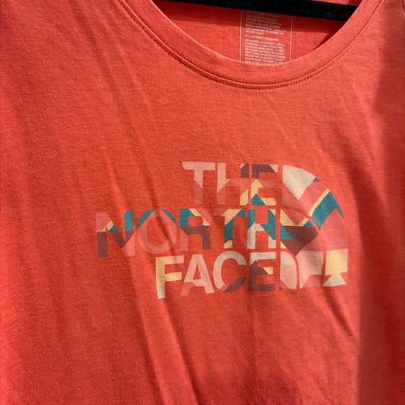 The North Face Women's Vibrant Orange Tee - Picture 3 of 5